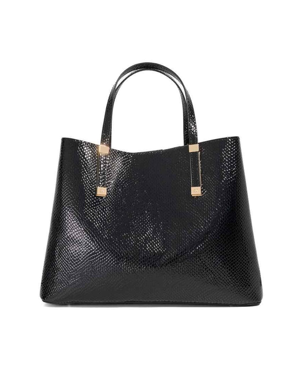 Dune Black Dorry Tote Bag