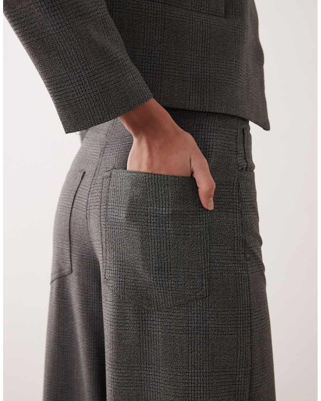 Mango Gray Louis Tailored Barrel Trouser Co-ord
