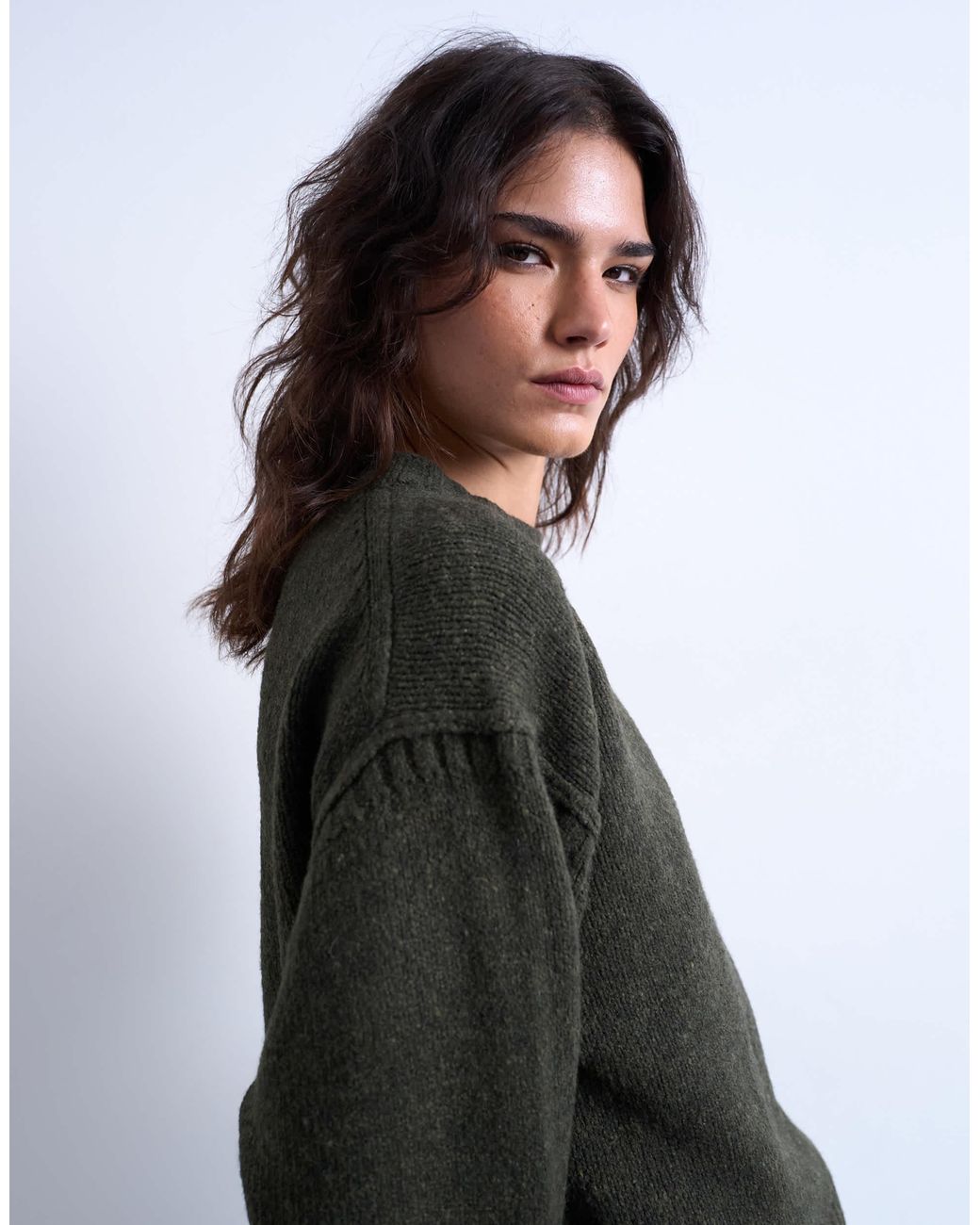 TOPSHOP Green – strickpullover