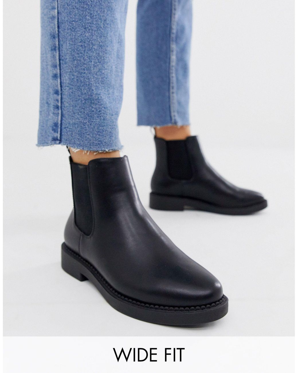 Buy Dune London Black Claptonn Chunky Sole Chelsea Boots from Next  Netherlands