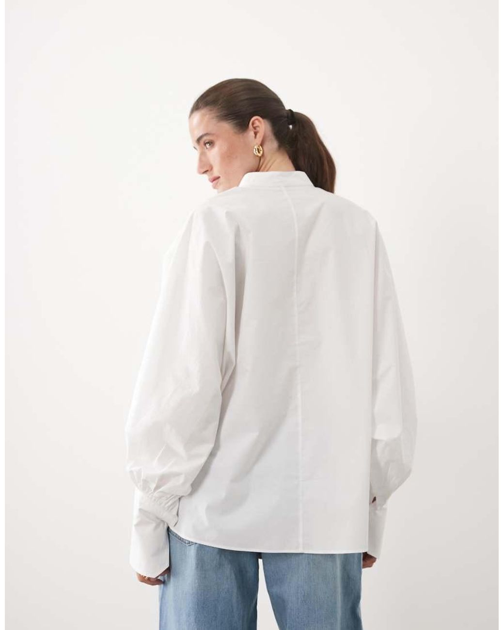 Boss White Extreme Sleeve Shirt