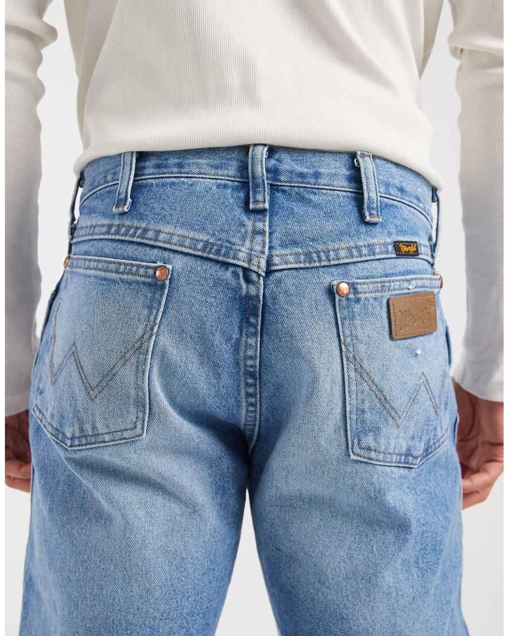 Wrangler Blue 13Mwz Original Cowboy Straight Fit Jeans