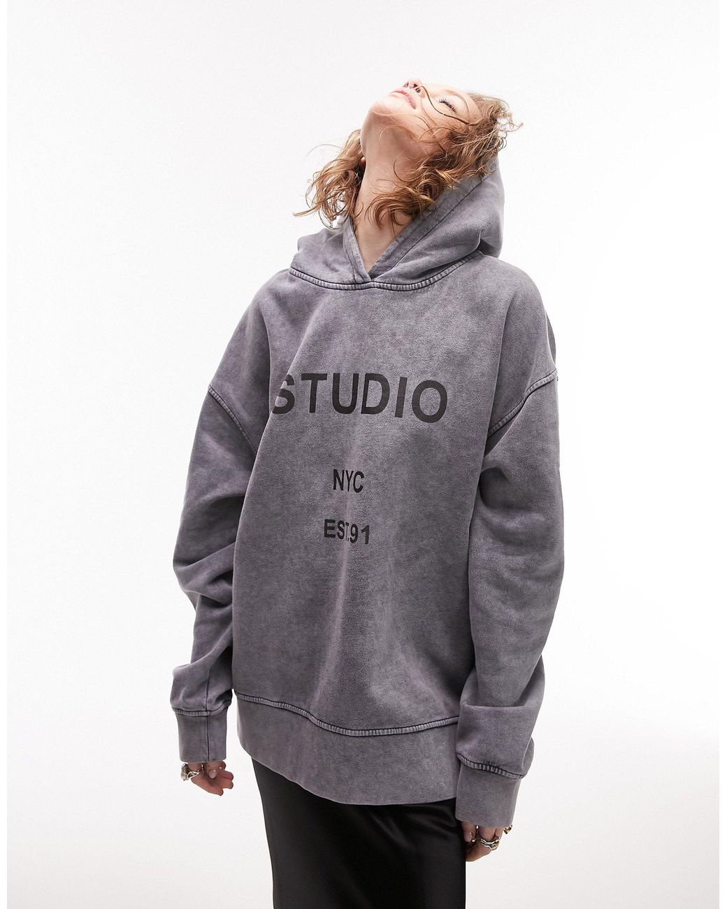 vallad studio hoodie grey-