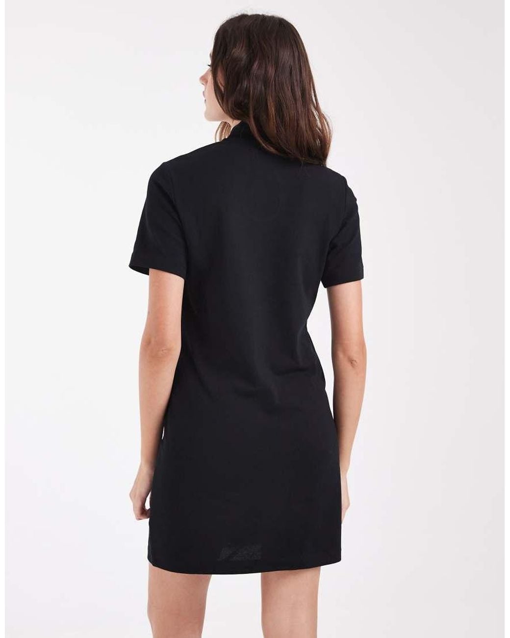 Fred Perry Blue X Amy Winehouse Short Sleeve Keyhole Logo Mini Dress