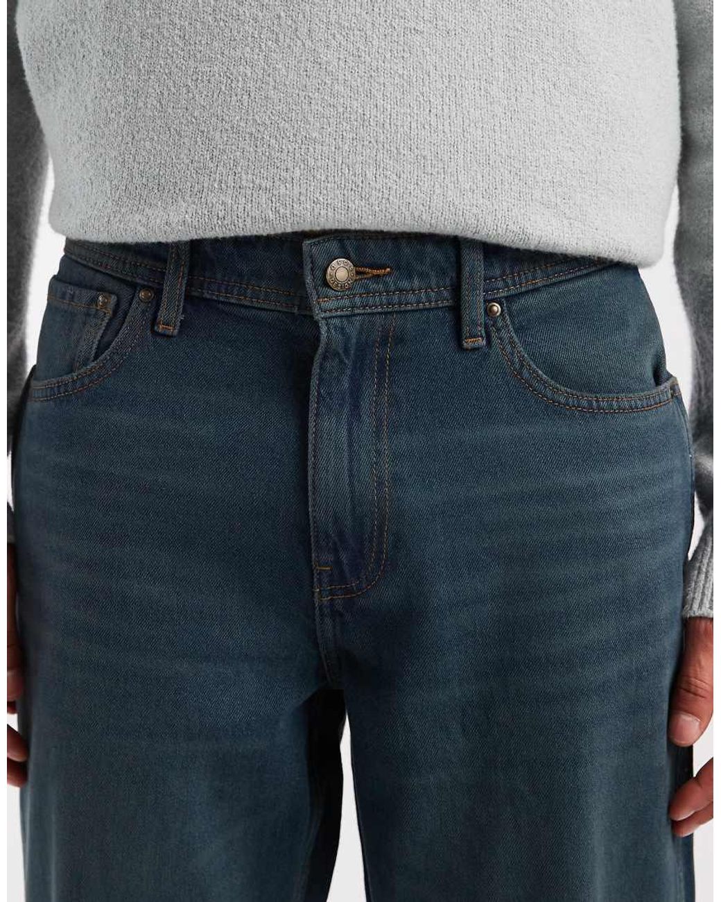 ASOS Gray Straight Jeans for men