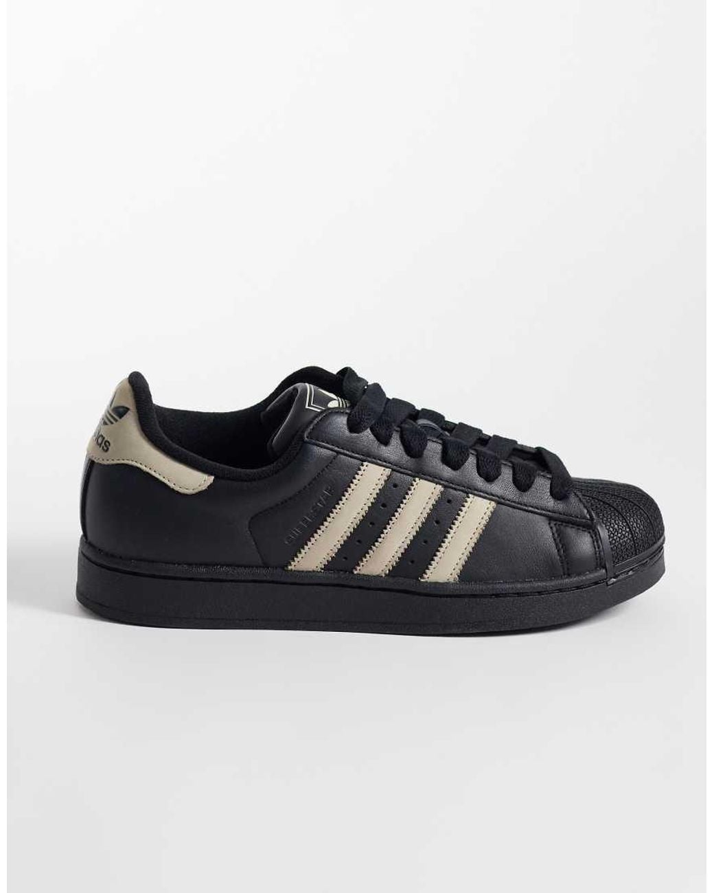 Adidas Originals Black Superstar Ii Trainers for men