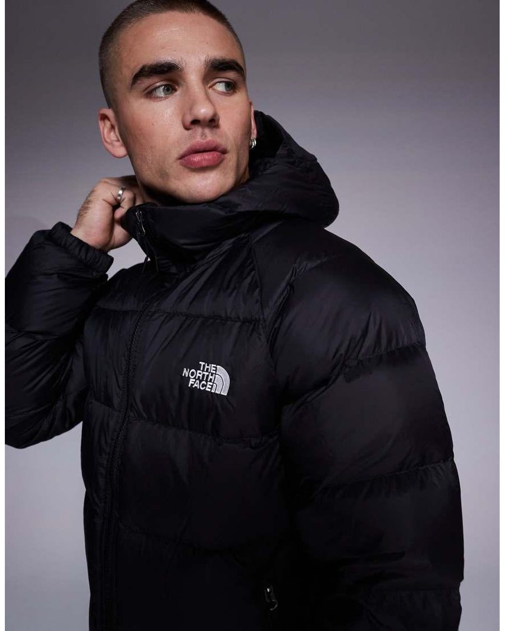 The North Face Gray Hydrenalite Down Puffer Jacket for men