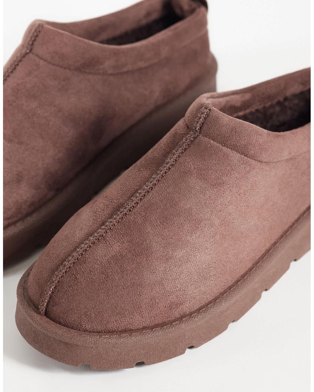 SEQWL Brown Gemütliche mules