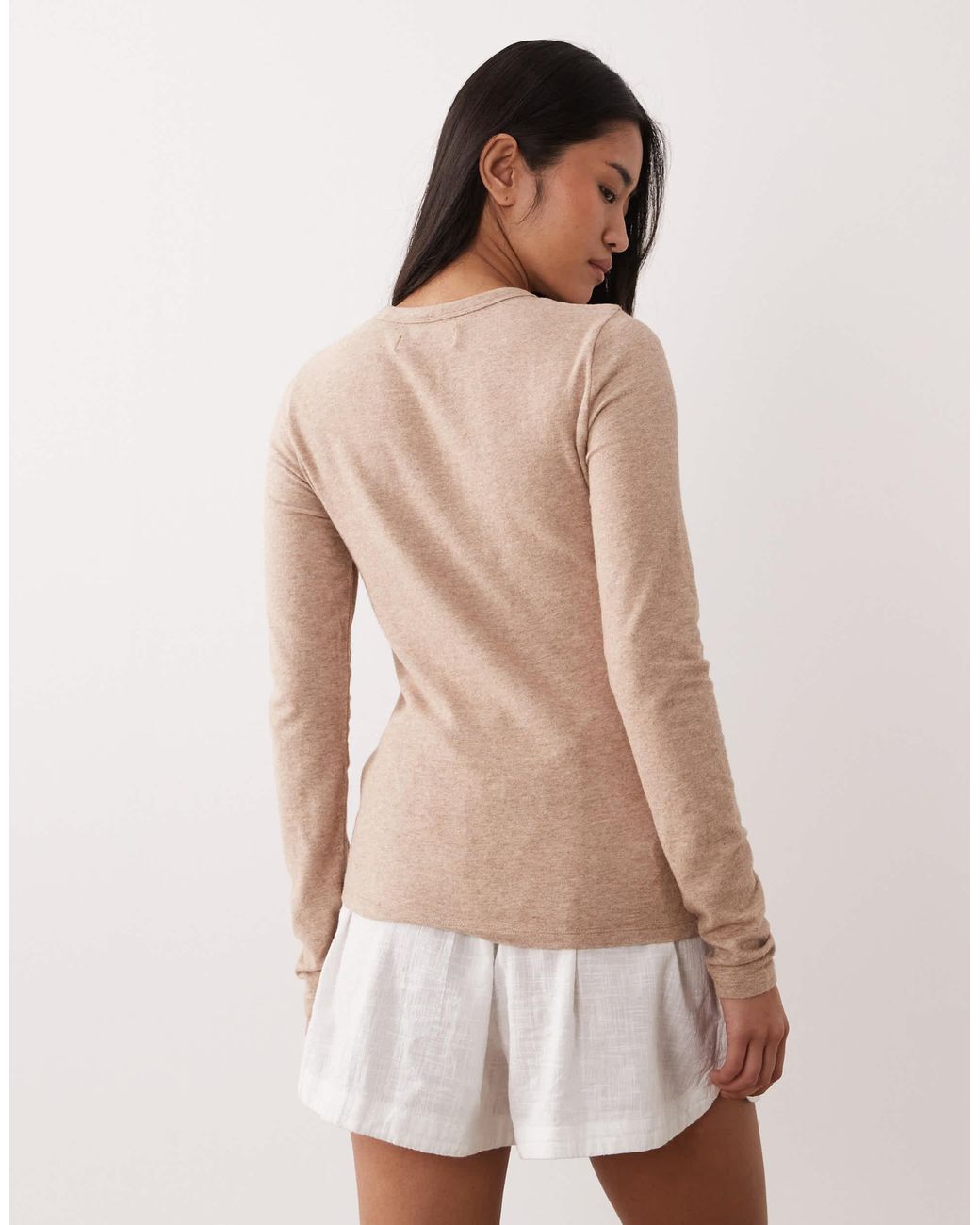 Abercrombie & Fitch Natural – lounge-oberteil