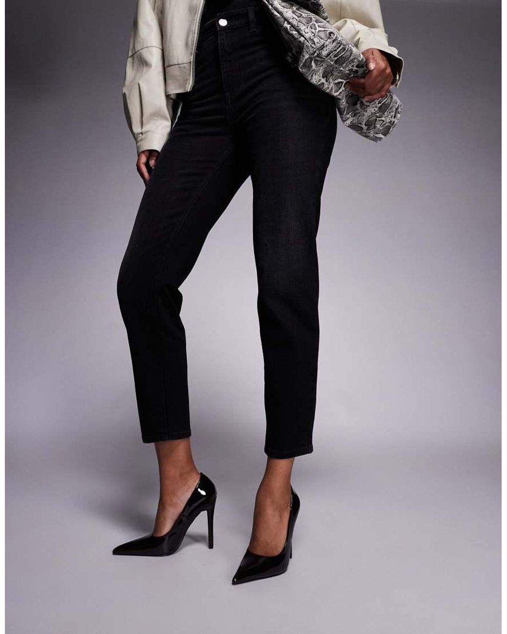 SIMMI Black Simmi London Alez Heeled Pumps