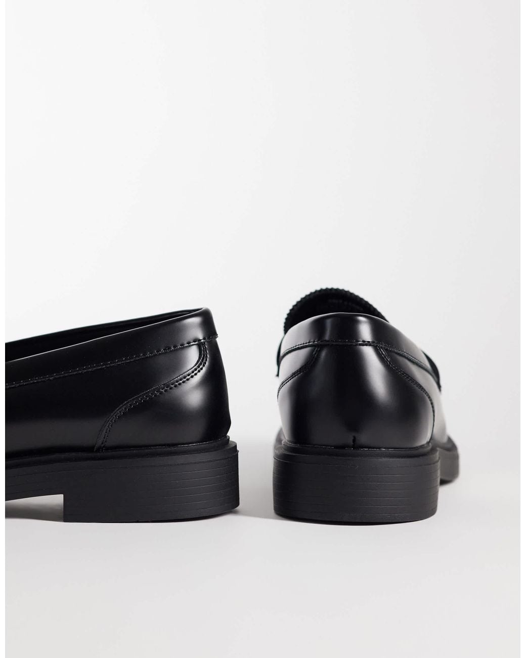 Only & Sons Black Loafers for men