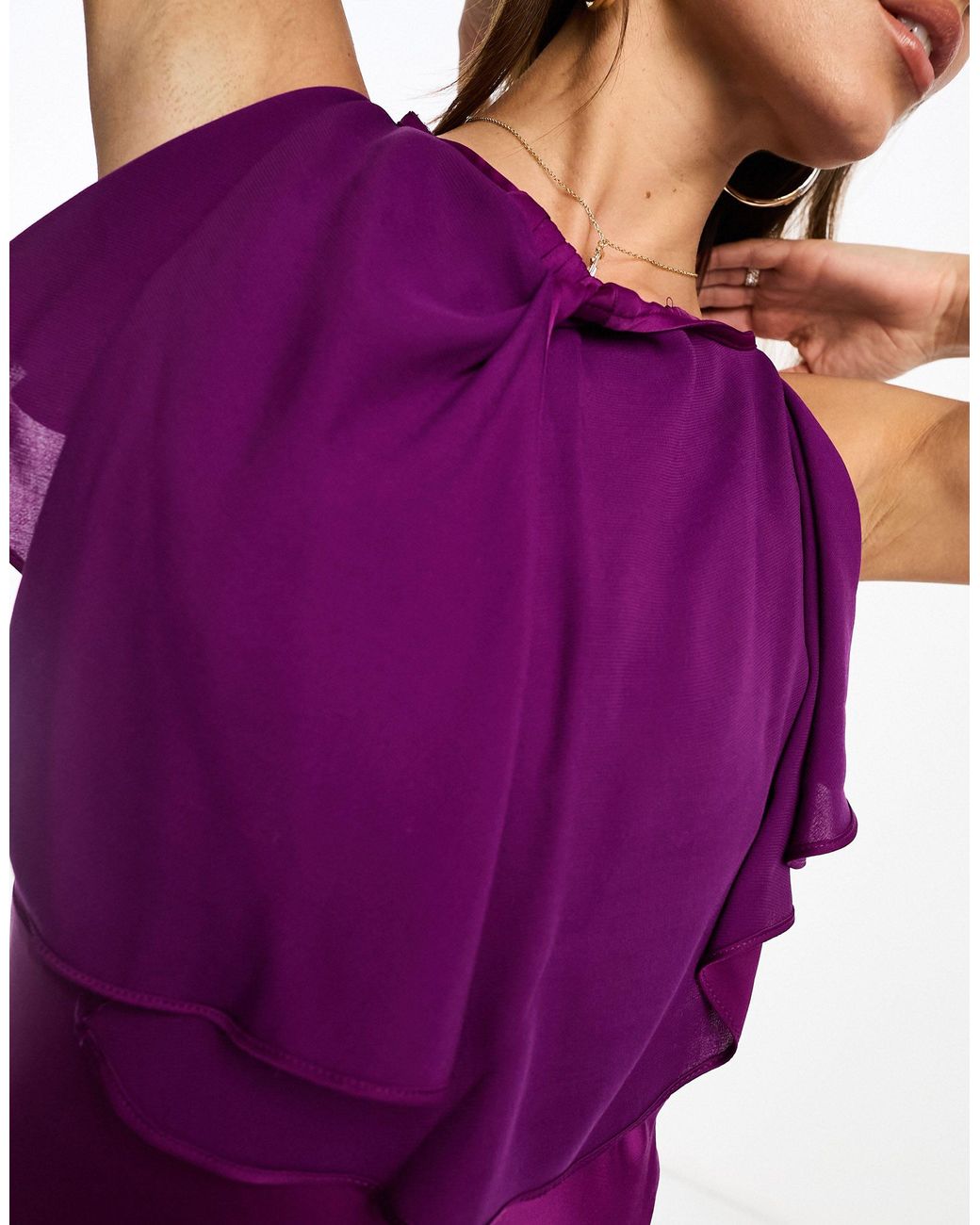Mango vestido 2025 morado