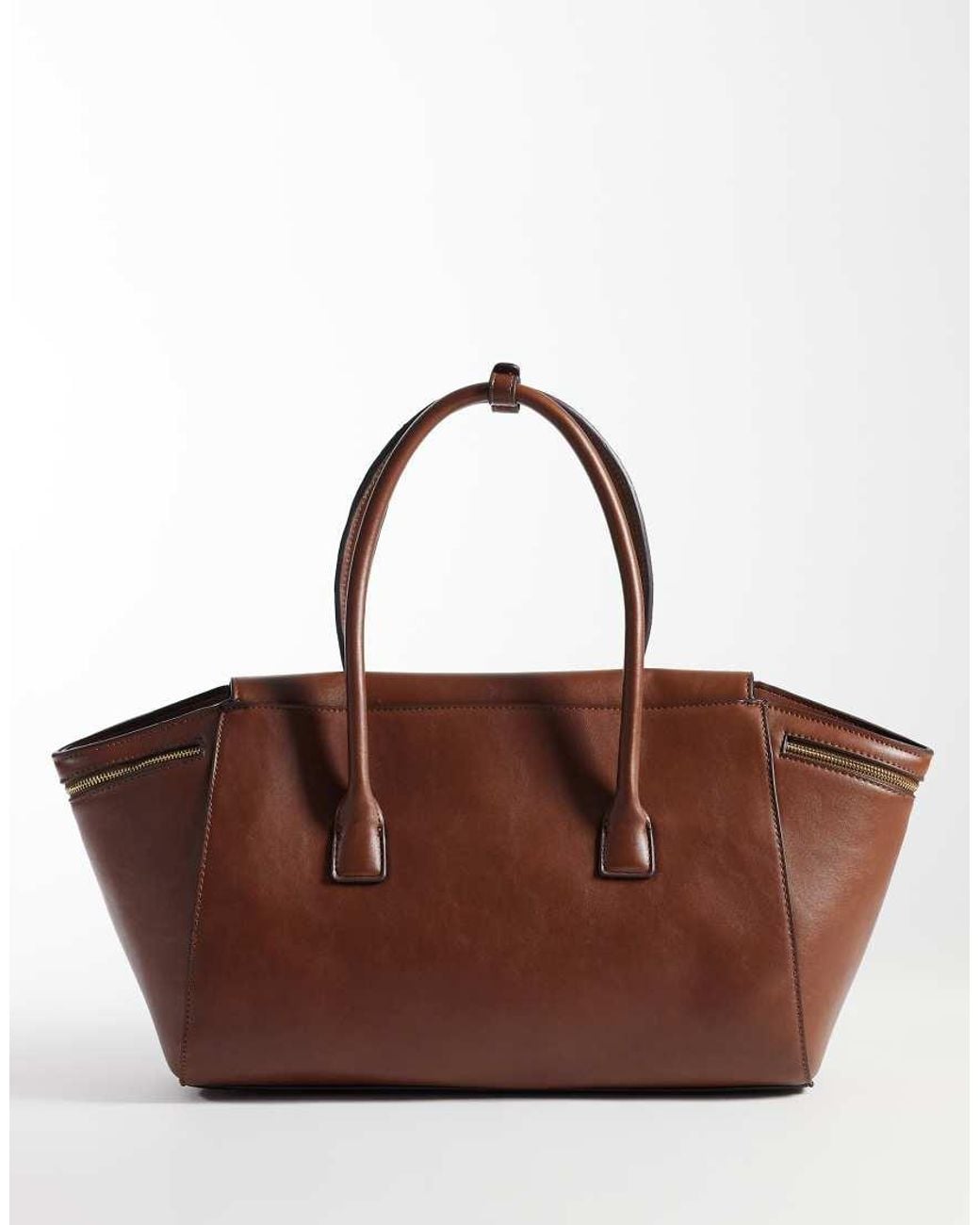 Mango Brown Large City Bag