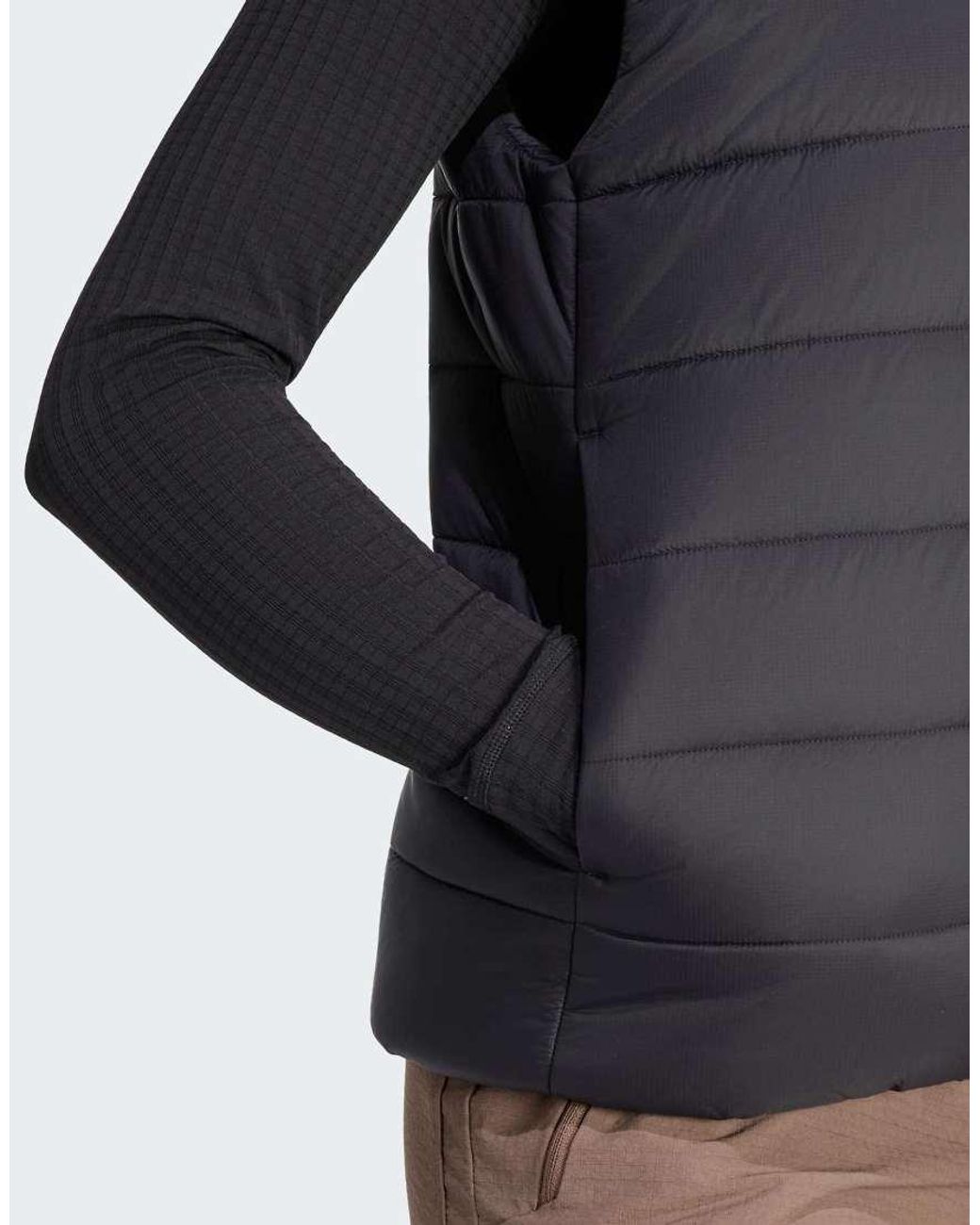 Adidas Originals Gray Terrex Multi Essentials Climawarm Padded Vest