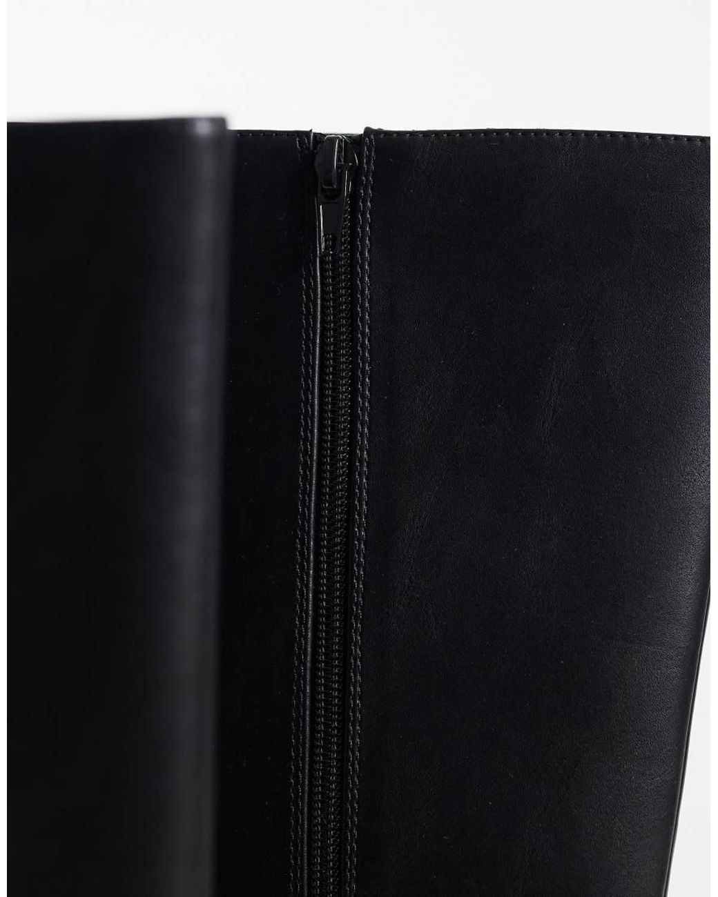 London Rebel Blue Paloma Refined Riding Boots