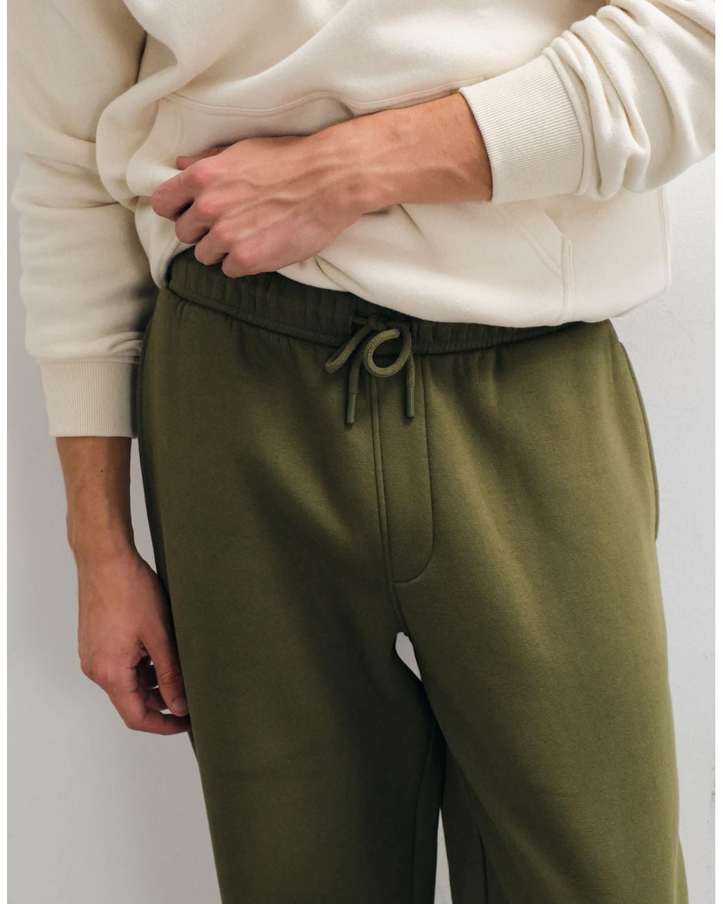 ASOS White Essentials Straight Leg jogger for men
