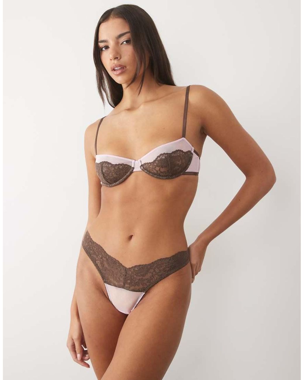 Wild Lovers Brown Lulu G-string