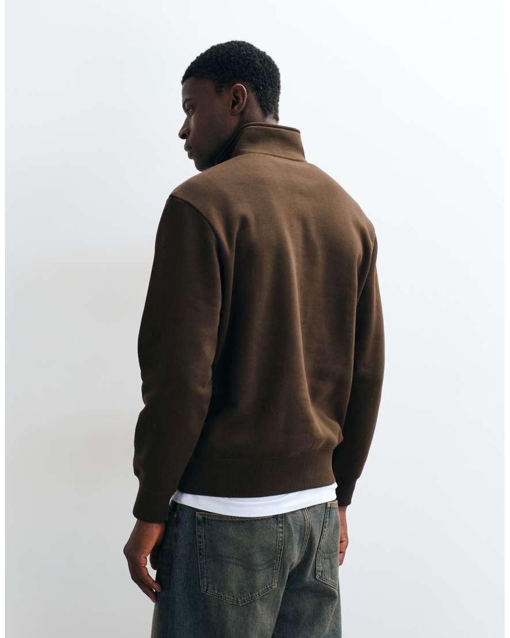 Napapijri Black Box Logo Half Zip for men