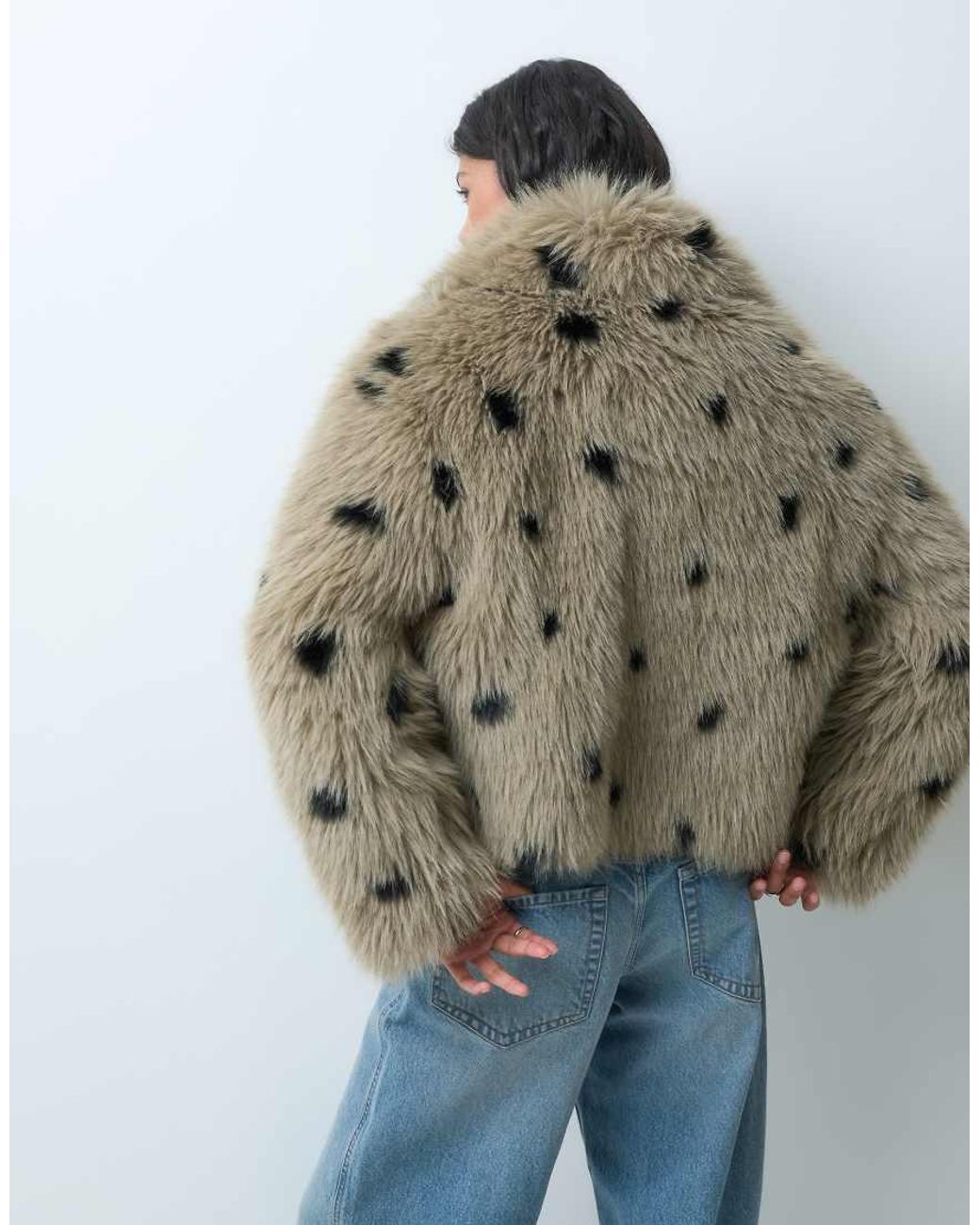 Vero Moda Natural Premium Faux Fur Short Jacket