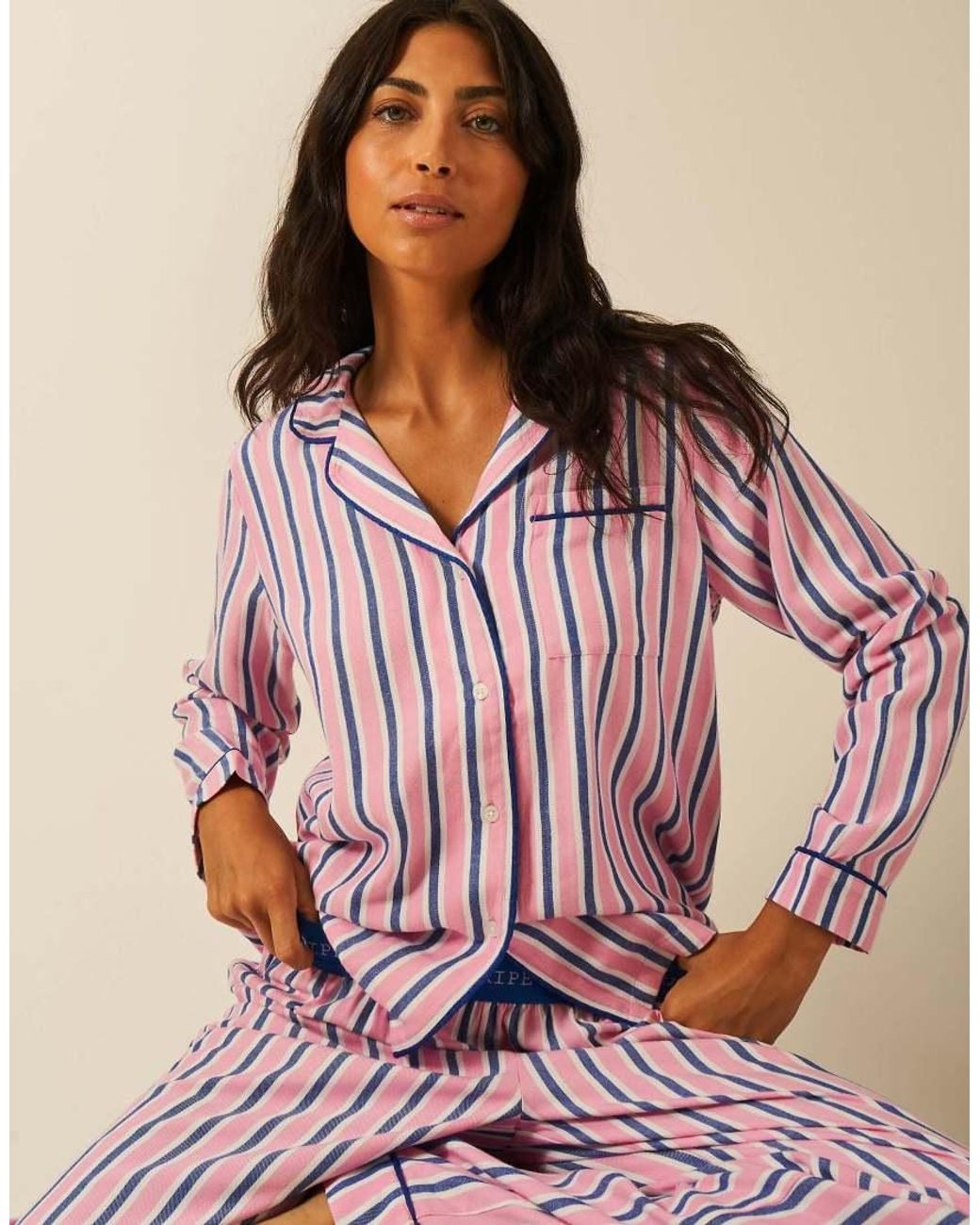 Stripe & Stare Pink Pyjama Top