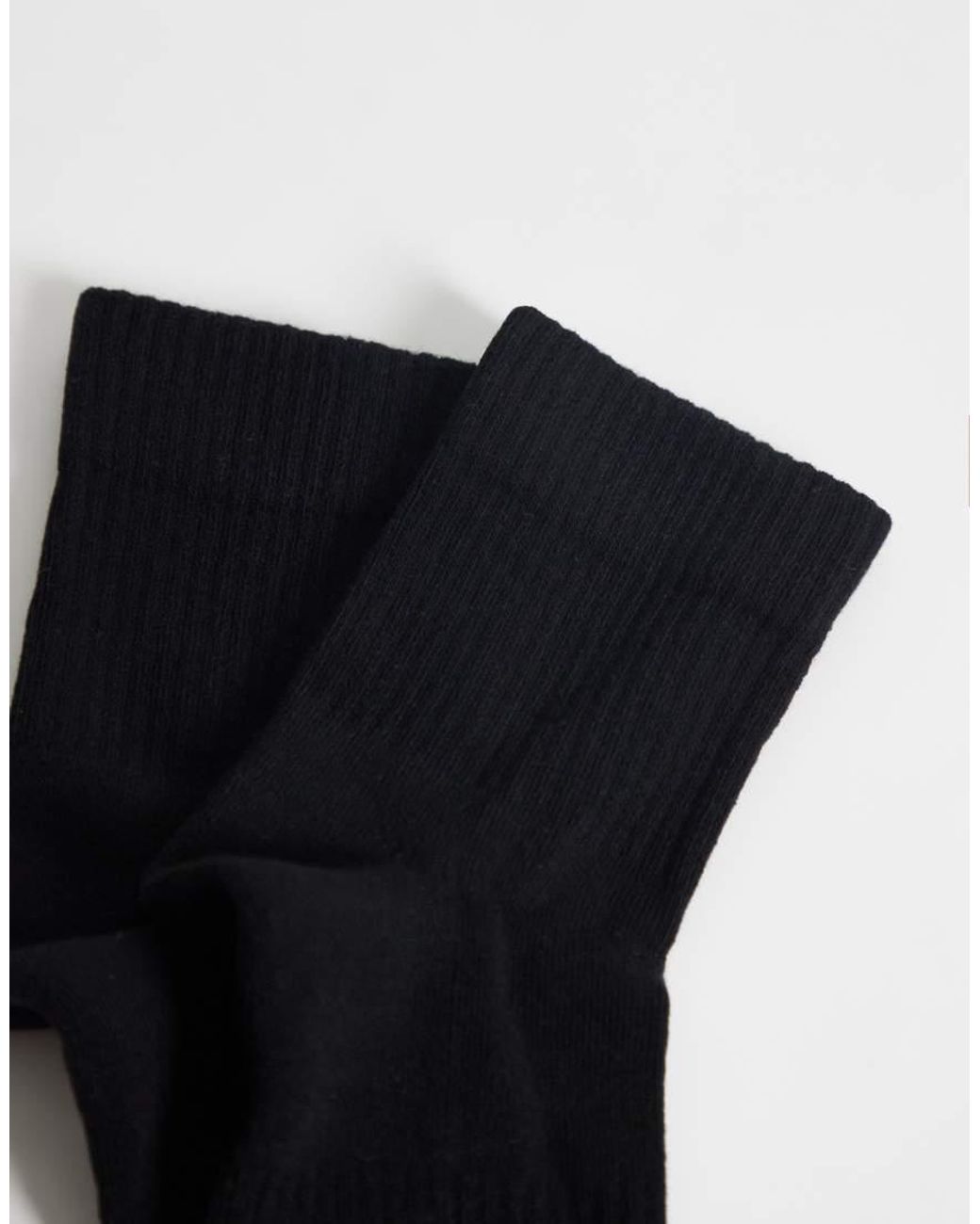 4505 Blue 3 Pack Quarter Length Sock With Arch Support