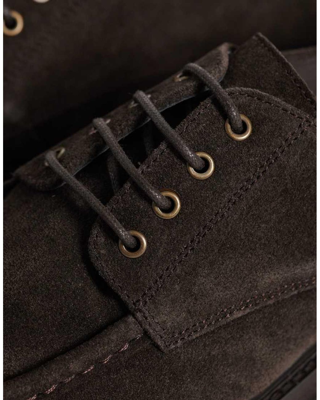 Scarpe Stringate di ASOS in Black da Uomo