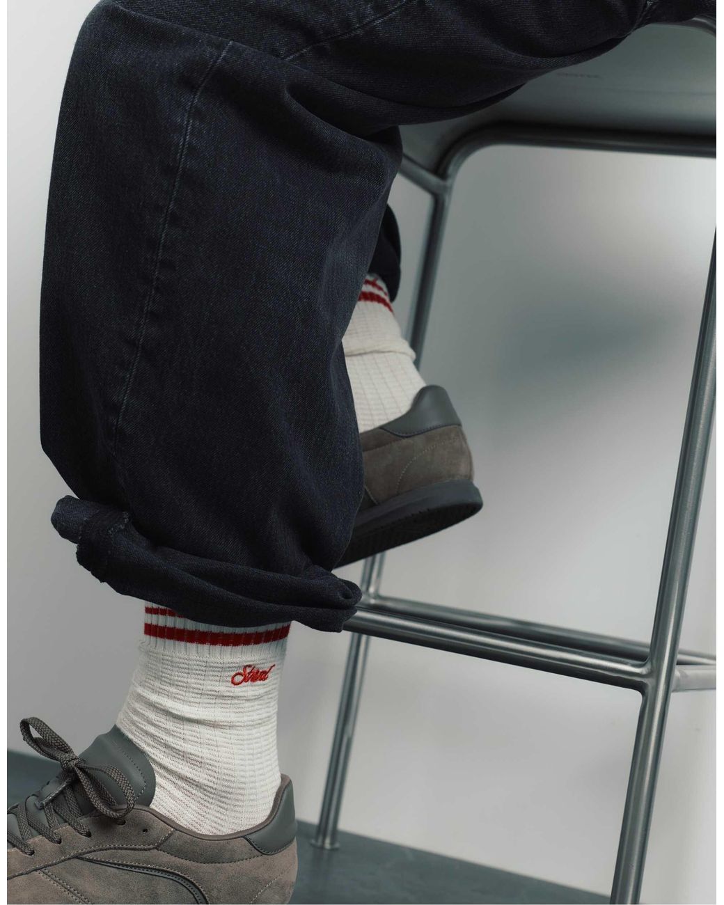 Chaussettes Pull&Bear pour homme en coloris White