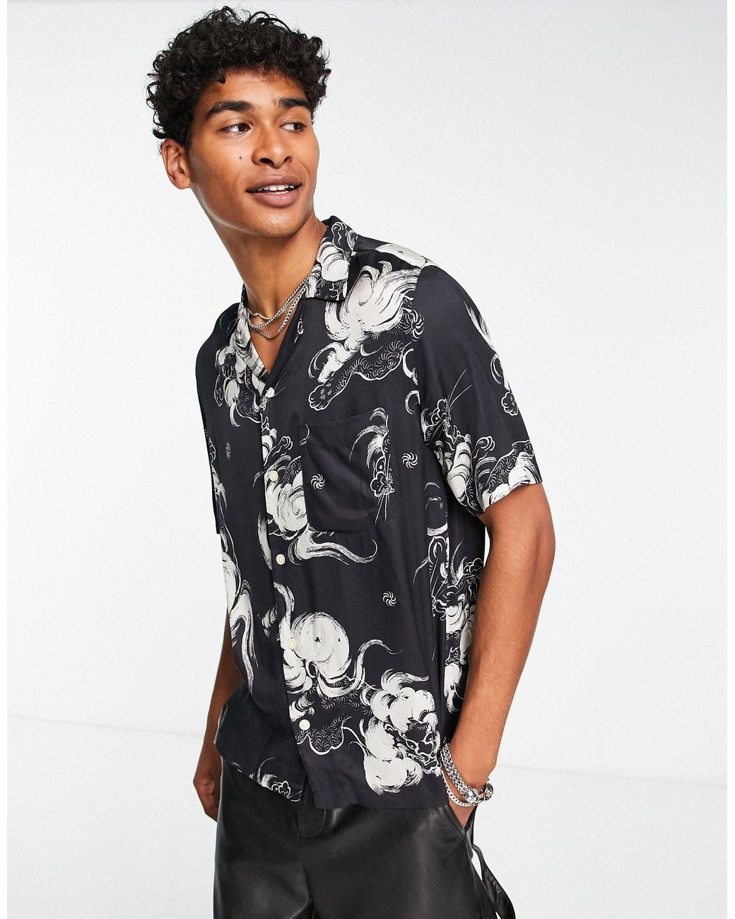 All saints on sale mens shirts