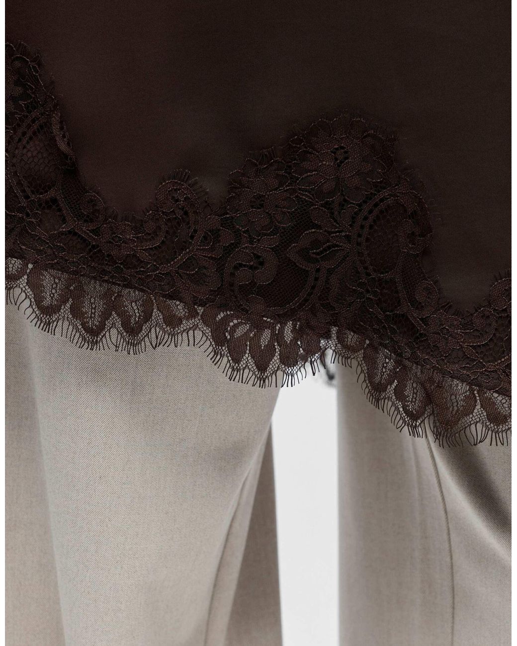 Robe nuisette - marron Object en coloris Brown