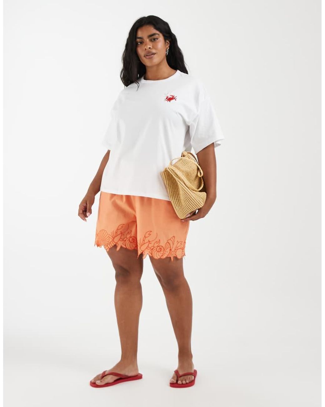 Vero Moda White Short Sleeve T-shirt