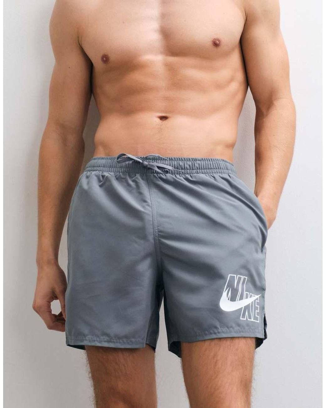 Nike Blue Nike Swim 5"" Volley Short for men
