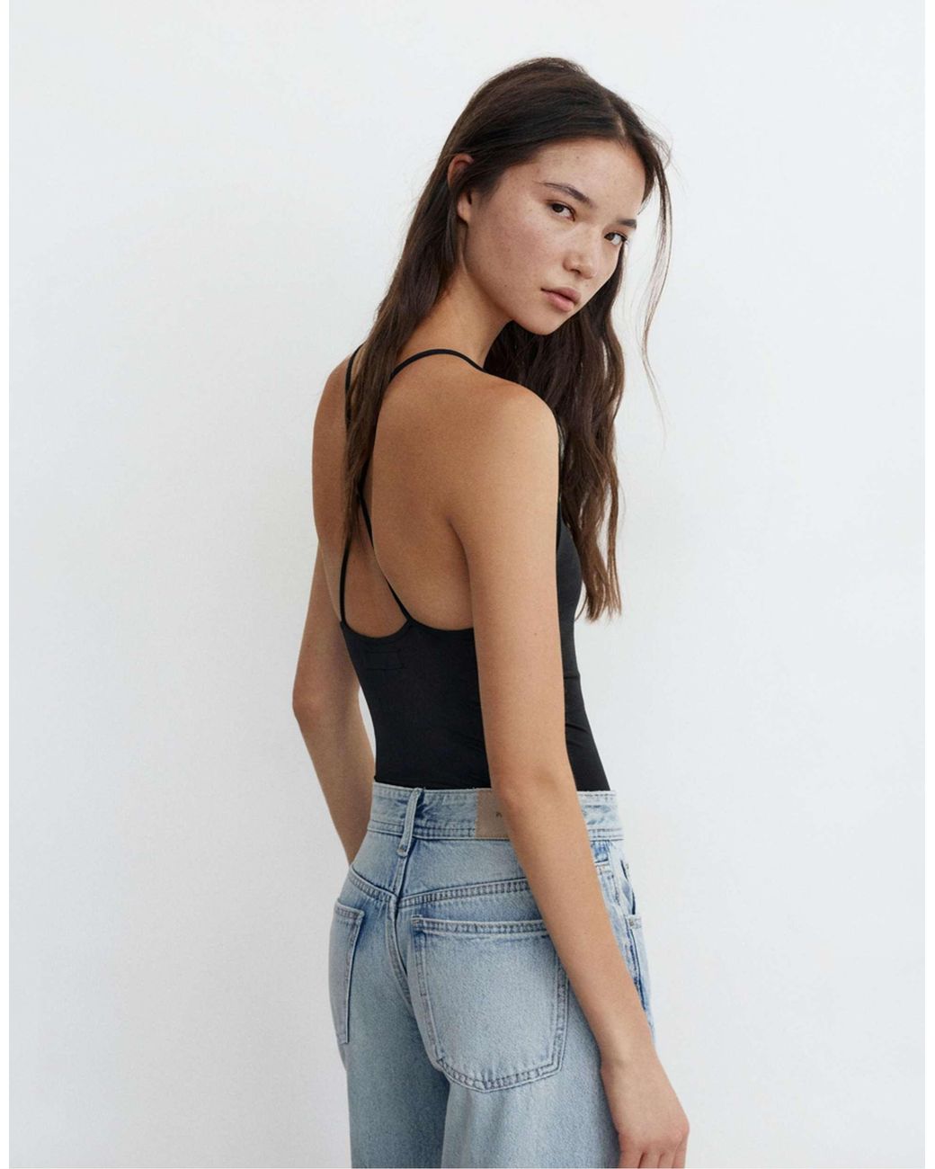 Pull&Bear Blue – neckholder-body