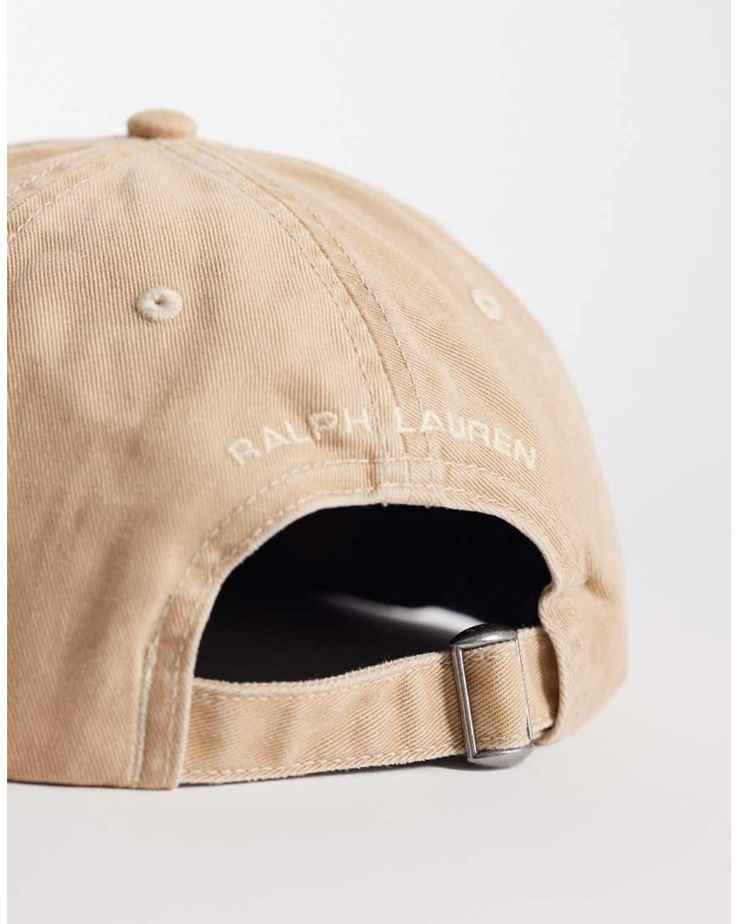 Polo Ralph Lauren Natural Sports Capsule Logo Baseball Cap for men