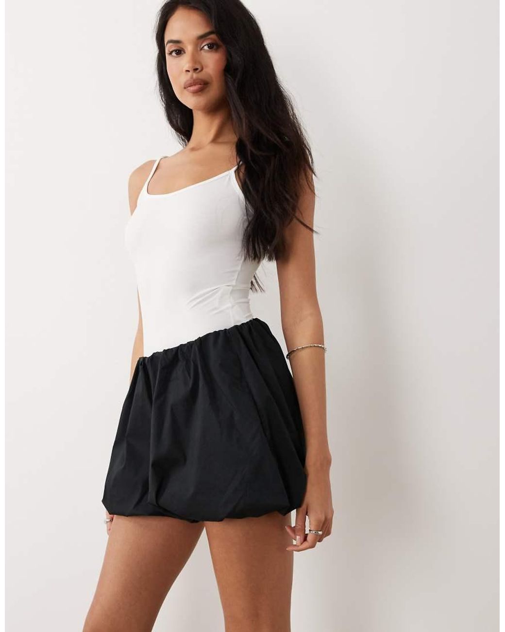 Gina Tricot Black Mini Bubble Shorts