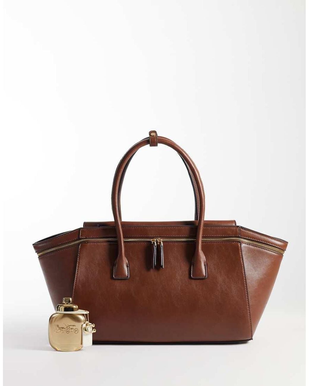 Mango Brown Large City Bag