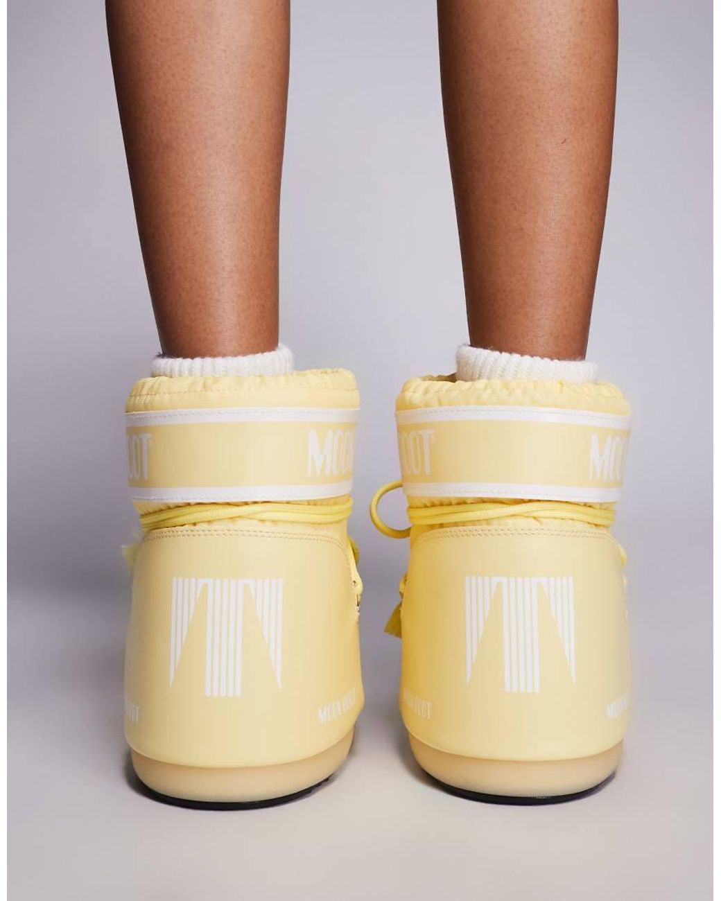 Moon Boot Natural Icon Low Nylon Boots