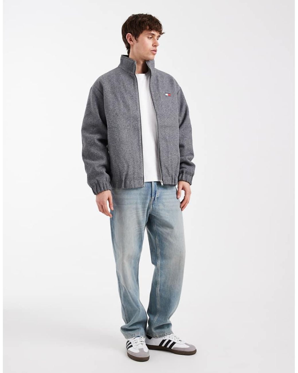 Tommy Hilfiger Blue Essential Wool Padded Jacket for men