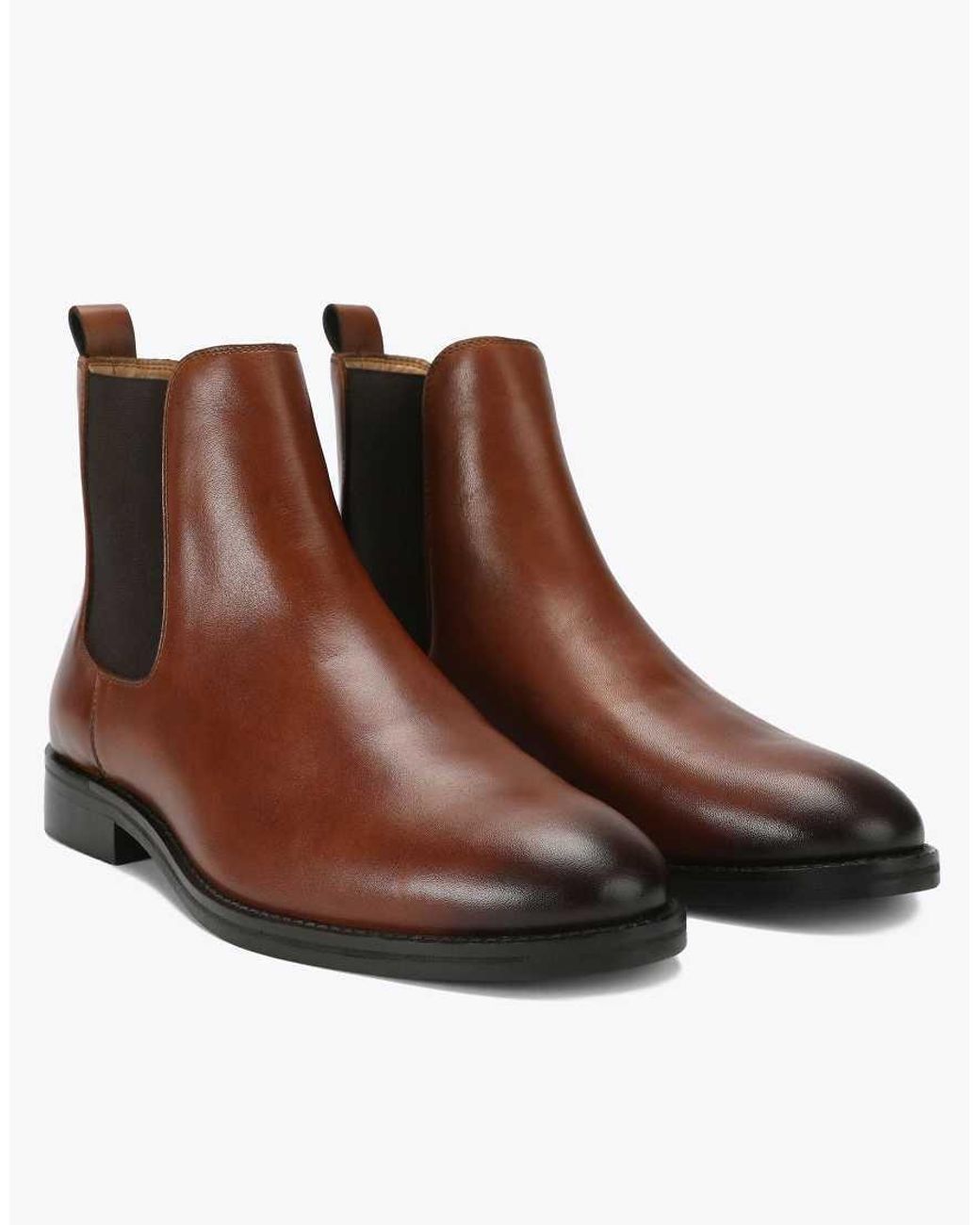 KG by Kurt Geiger Brown Duke Chelsea Boots for men