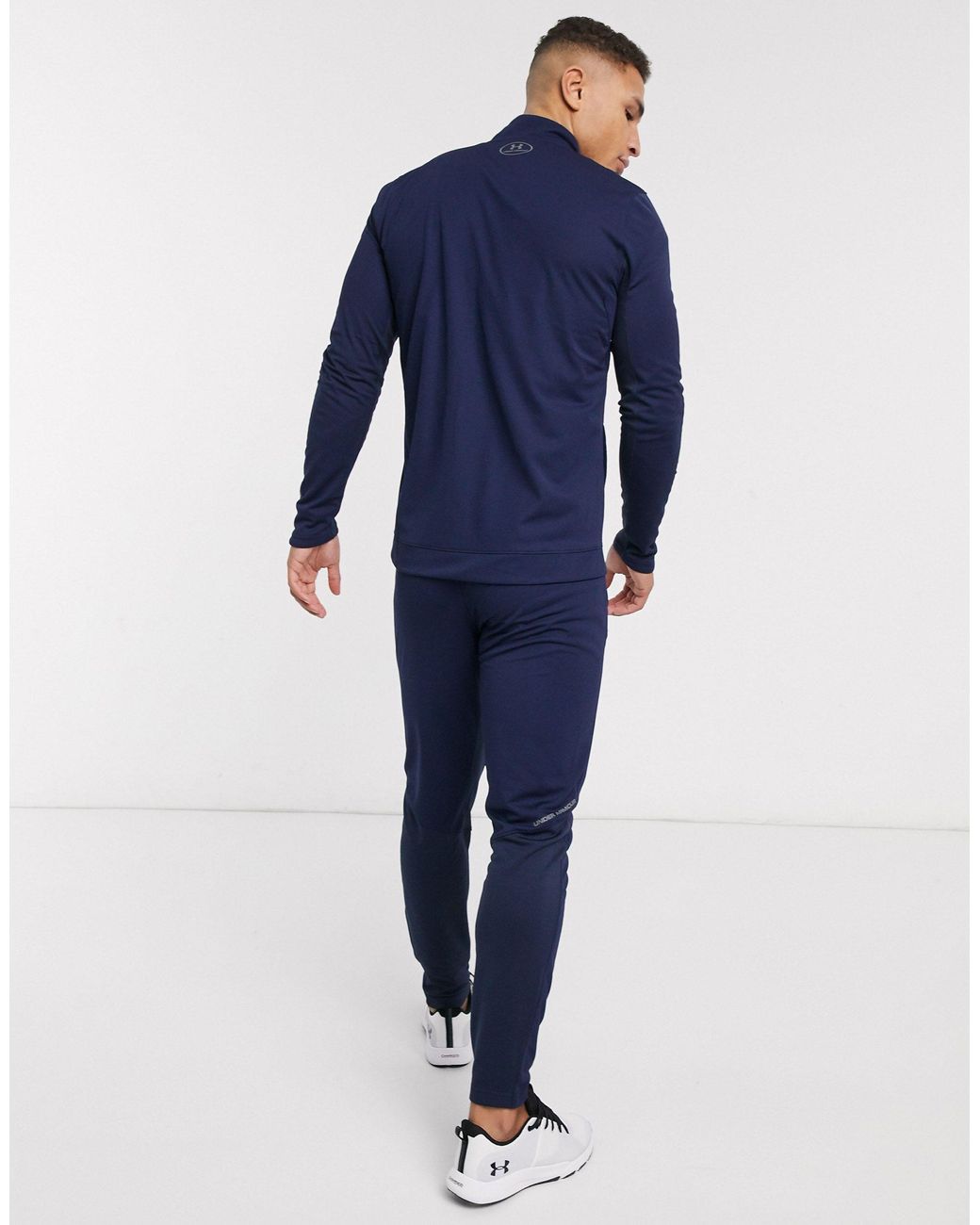 Under Armour Challenger Ii Knit Tracksuit in Navy (Blue) for Men | Lyst