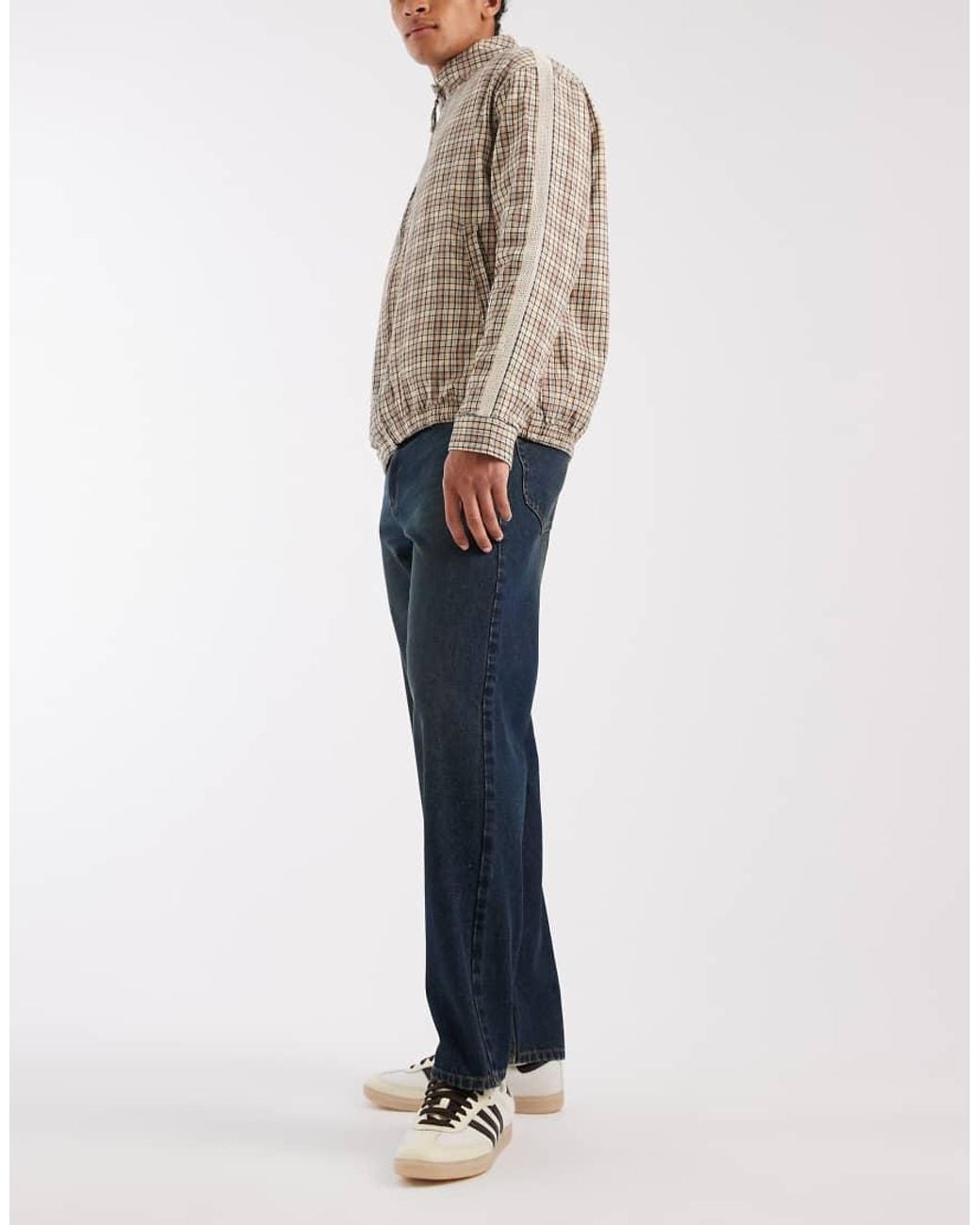 Redefined Rebel Blue Loose Denim Jeans for men