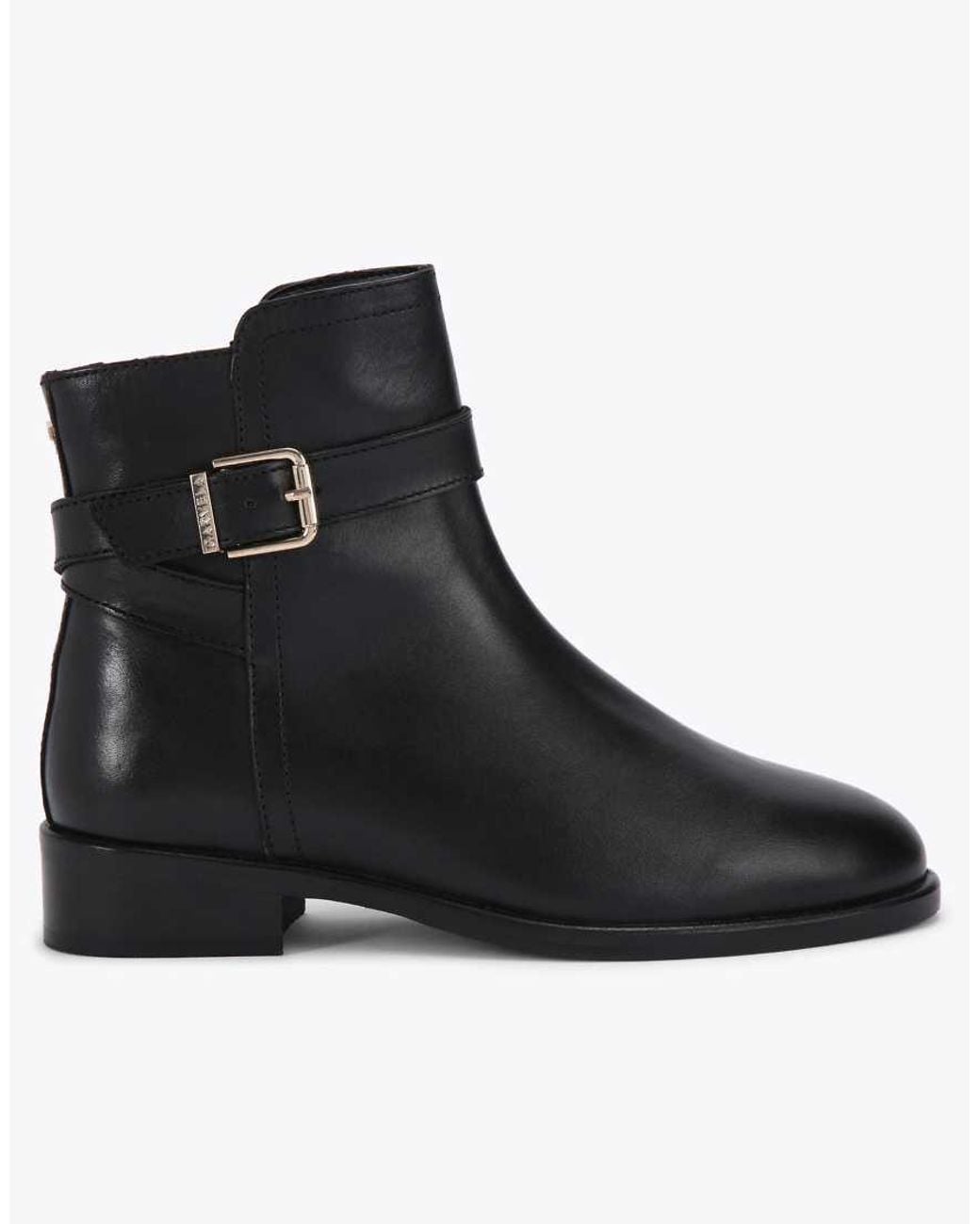 Carvela Kurt Geiger Black Pienza Boot Low Ankle Boots