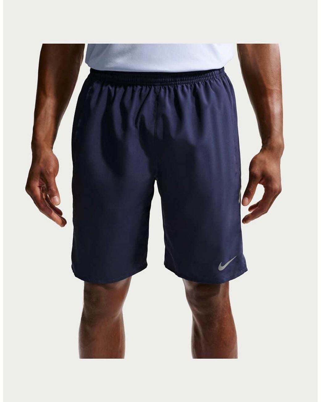 Nike Blue Men's Miler Dri-fit 9-inch Unlined Shorts for men