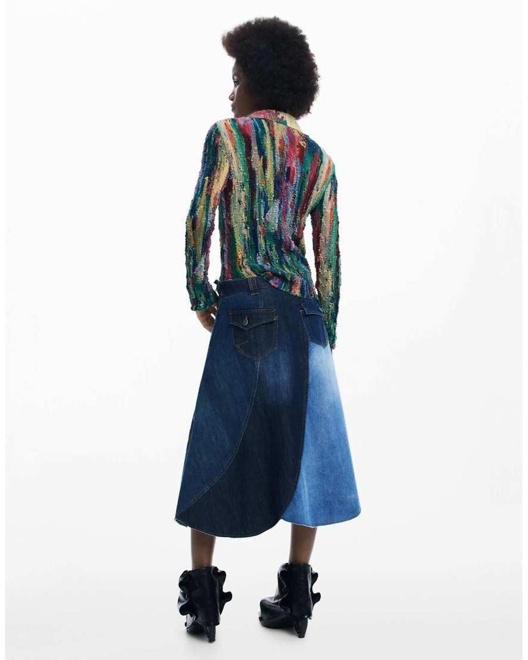 Desigual Multicolor Printed Shirt