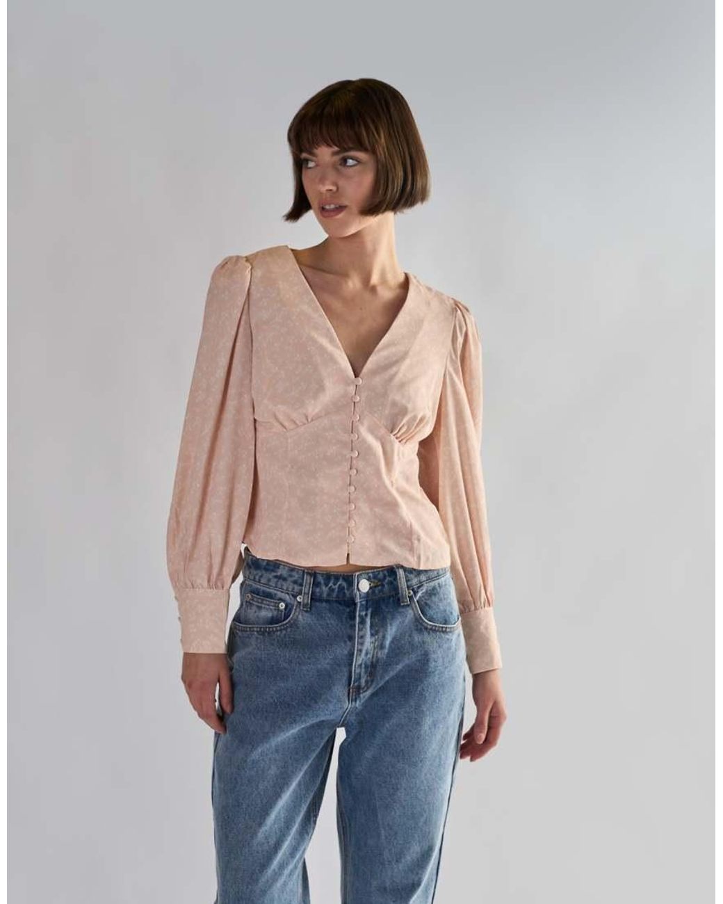 Glamorous Blue Long Sleeves Tops