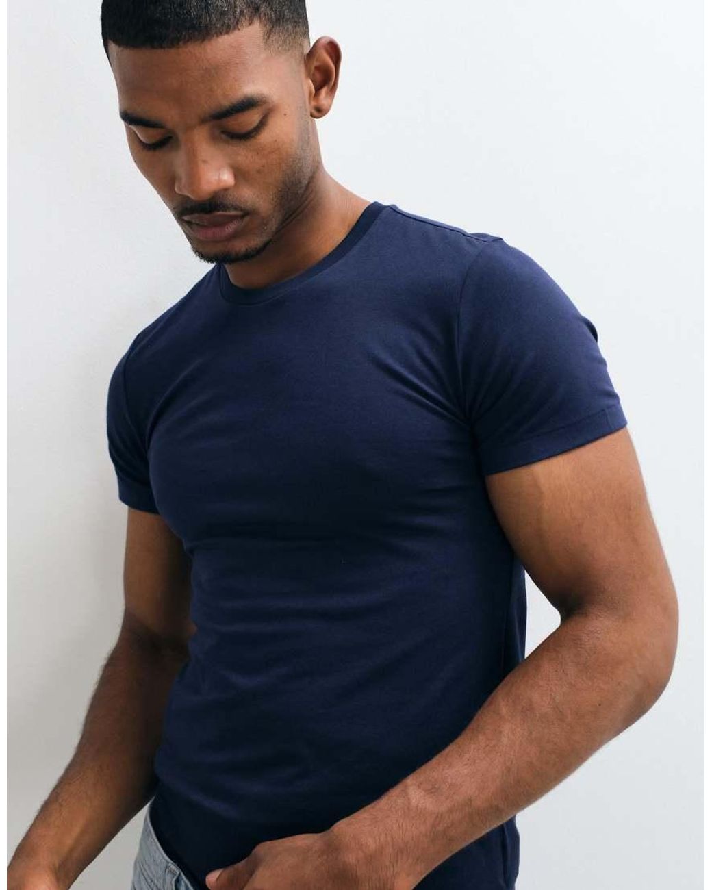 Polo Ralph Lauren Blue 2 Pack Icon Logo Lounge T-shirt for men