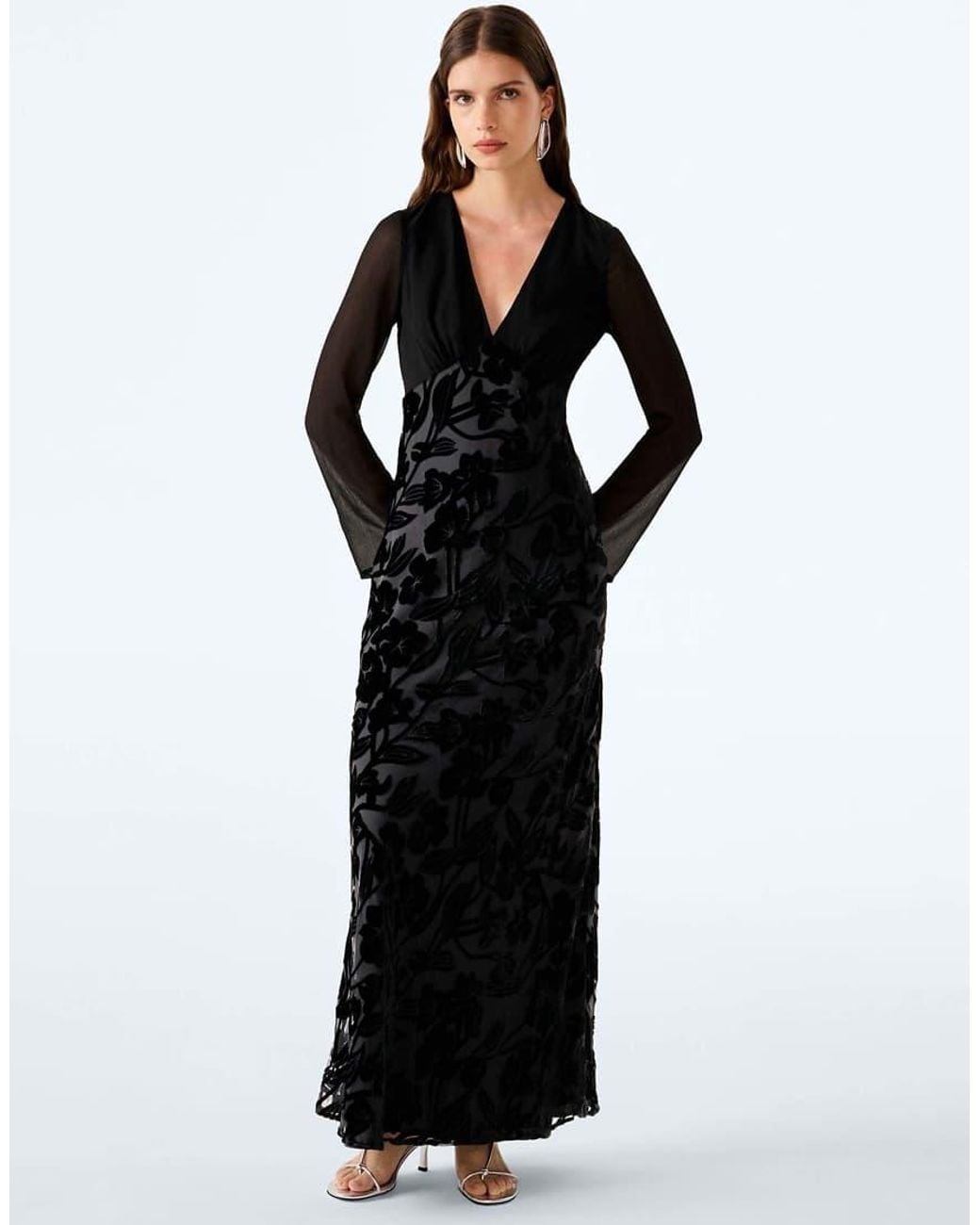 OMNES Black Marj Maxi Dress