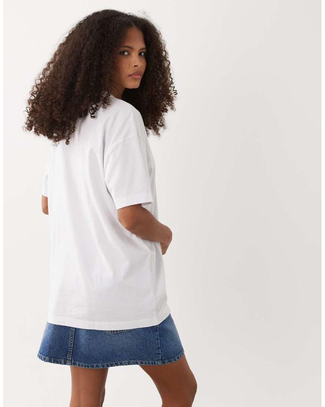 Abercrombie & Fitch Brown Oversized 'sorrento' Graphic T-shirt