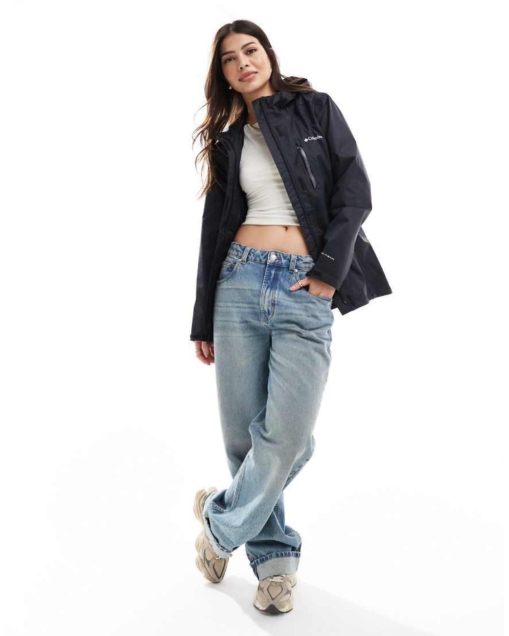 Columbia Blue Pouring Adventure Jacket