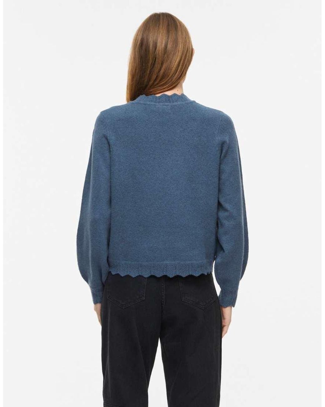 Vila Blue Knitted Pullover