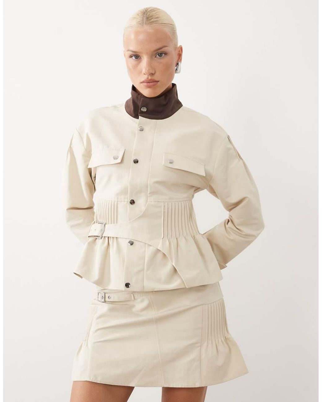 laagam Natural Orly Serge Jacket